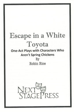 ESCAPE IN A WHITE TOYOTA by Robin Rice - Digital Version
